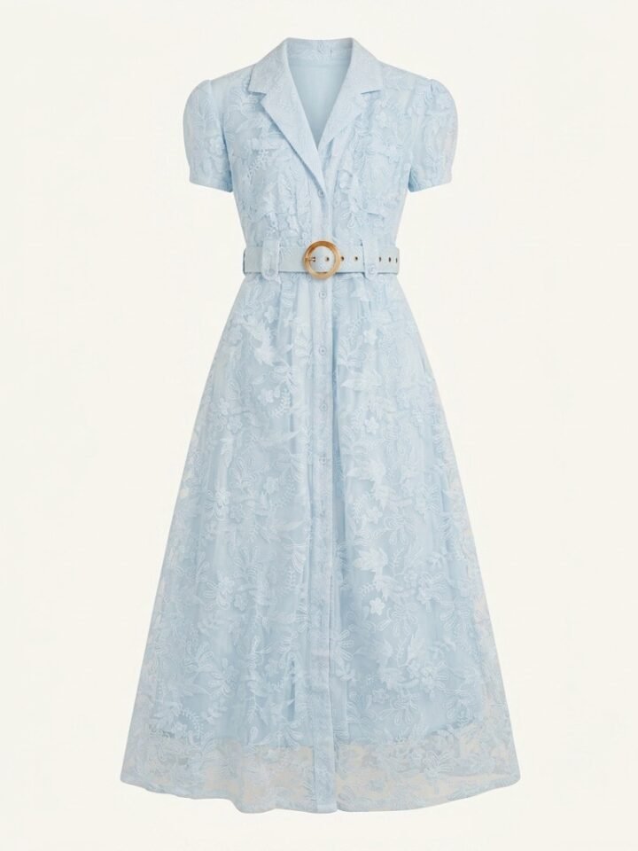 Vestido Corazón Tesoro Azul